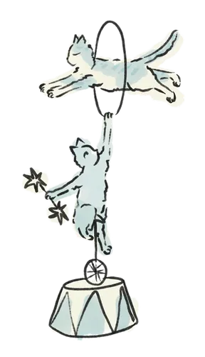 Charlie et Neko font du cirque